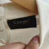 Pull vintage beige en laine mélangée – Taille 40
