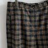 Pantalon vintage à carreaux Saint-Hilaire – Taille 42