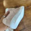 Baskets en cuir rose poudré – Pointure 36