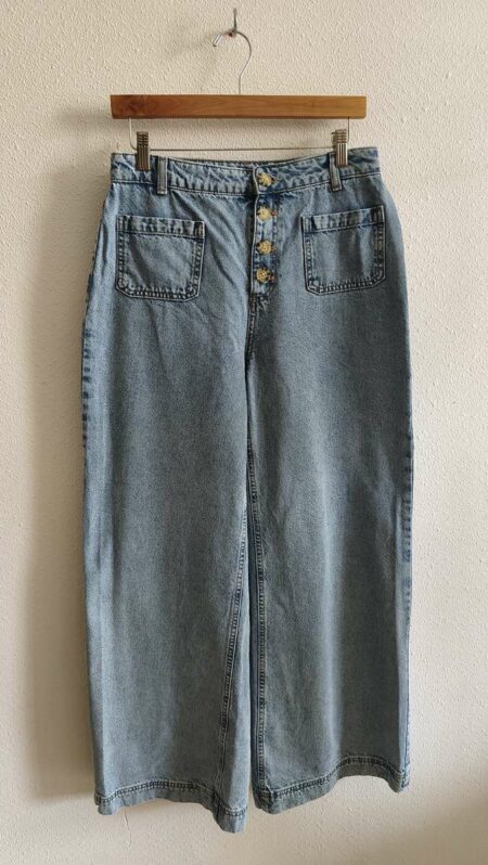 Jean wide leg bleu – Taille 40/42