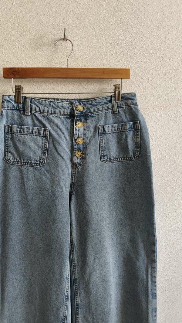 Jean wide leg bleu – Taille 40/42