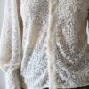 Blouse en dentelle écrue – Taille 42