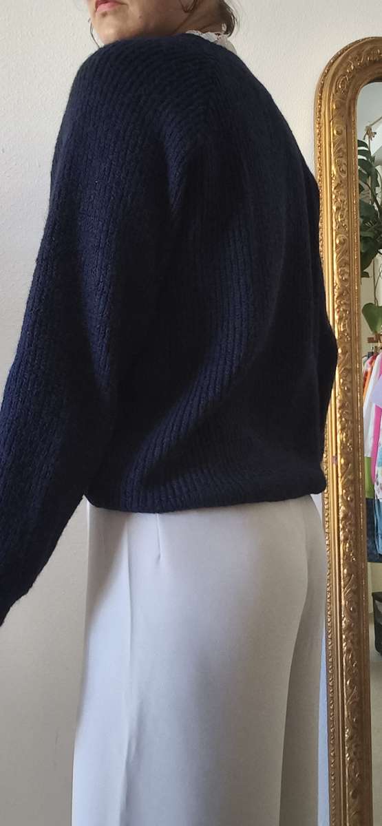 Pull marin bleu marine Gémo – Taille 40/42