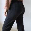 Pantalon jean confort gris foncé – C’est Beau La Vie – Taille 40 – 9 €