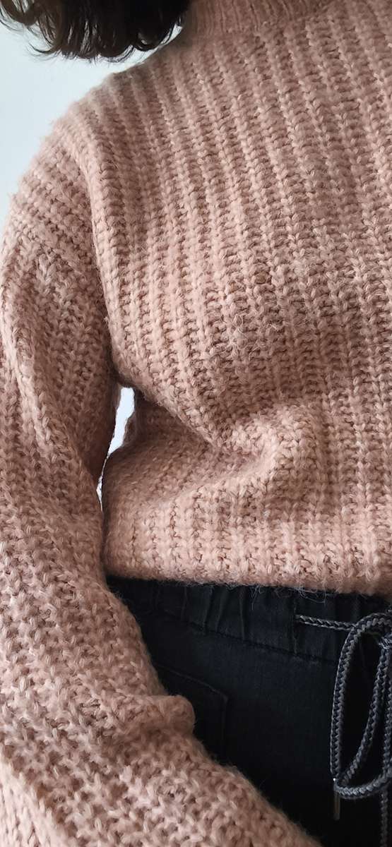 Pull maille rose Kiabi – Taille 36 – 7 €