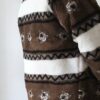 Veste teddy vintage années 80 – Taille 40