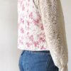 Gilet matelassé Toile de Jouy – Rose & Marie – Taille unique 38/42 – 69 €