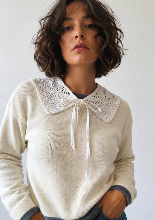 col dentelle
