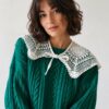 col dentelle crochet