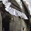 Kit upcycling blazer militaire + dentelle broderie anglaise – Tuto couture inclus