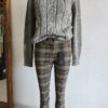 Pantalon à carreaux Gerke taille 34-36 – neuf avec étiquette – 19 €