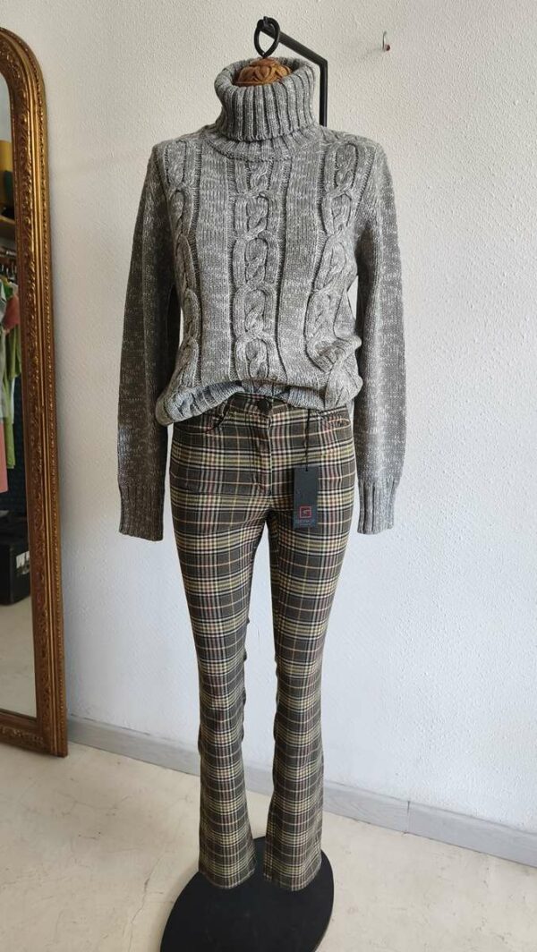 Pantalon à carreaux Gerke taille 34-36 – neuf avec étiquette – 19 €