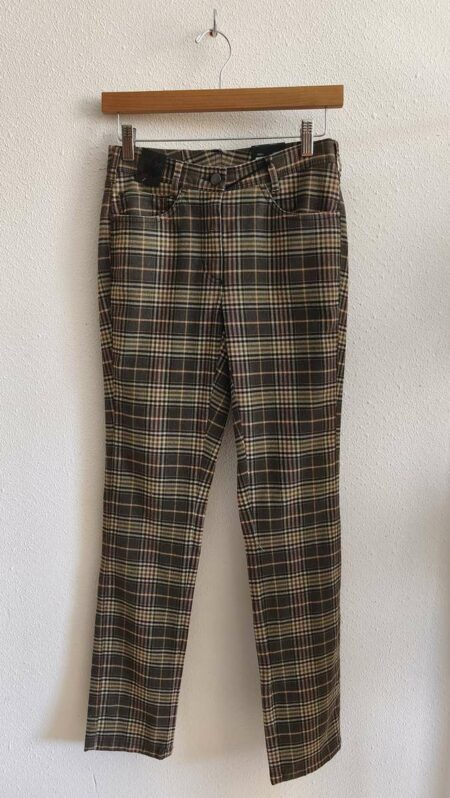 Pantalon à carreaux Gerke taille 34-36 – neuf avec étiquette – 19 €