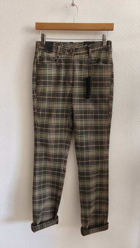 Pantalon à carreaux Gerke taille 34-36 – neuf avec étiquette – 19 €