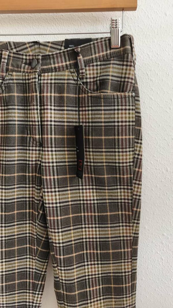 Pantalon à carreaux Gerke taille 34-36 – neuf avec étiquette – 19 €