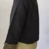 Veste vintage japonisante noire et verte – taille 40/42 – 19 €