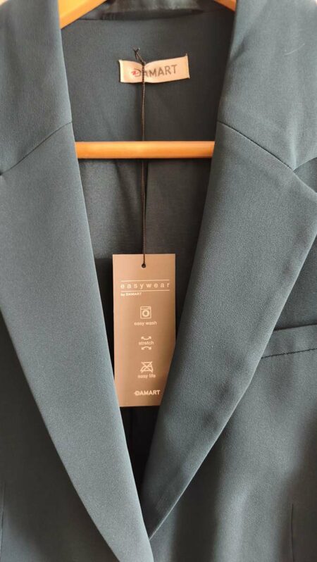 Blazer Damart vert bouteille – Taille 40 – Neuf