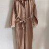 Combinaison Upcyclée « Les Héritières » – Rose Poudré – Taille 38
