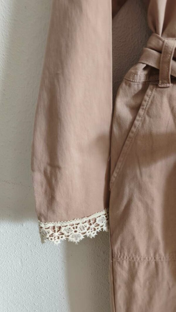 Combinaison Upcyclée « Les Héritières » – Rose Poudré – Taille 38