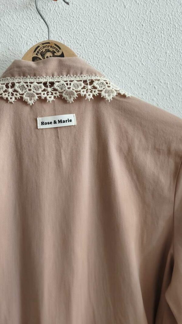 Combinaison Upcyclée « Les Héritières » – Rose Poudré – Taille 38