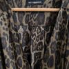 Robe longue léopard satinée – Taille 1