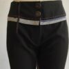 Pantalon noir évasé femme – La Mode est à Vous – Taille 38