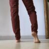 Pantalon brique Mademoiselle taille 42