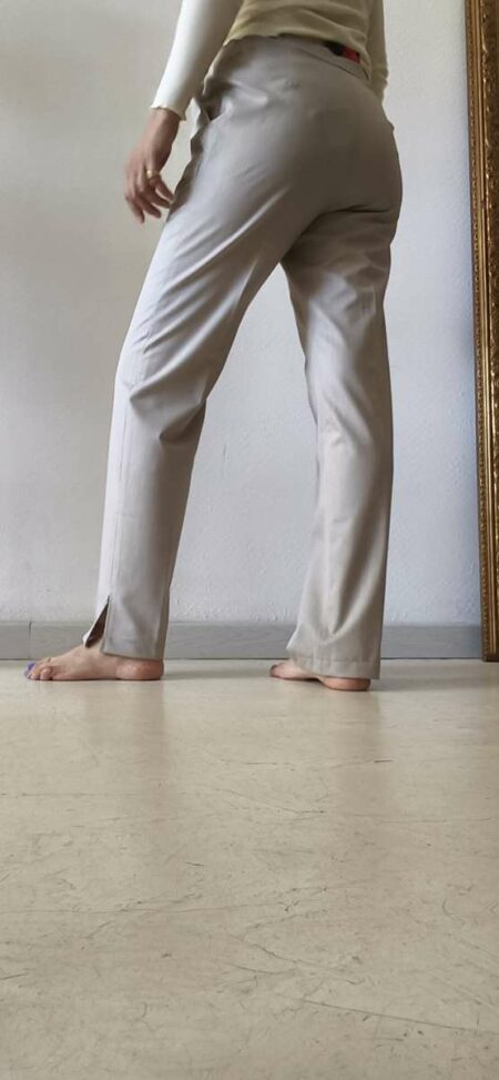 Pantalon vintage Karting beige taille 42