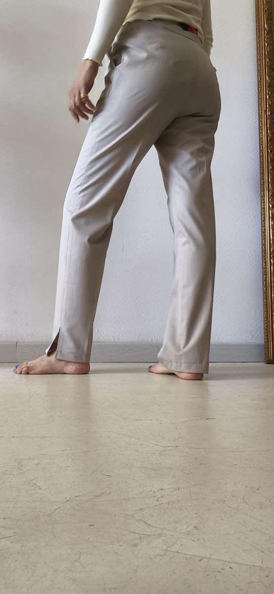 Pantalon vintage Karting beige taille 42