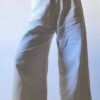Pantalon coton évasé