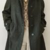 Manteau Loden vintage vert kaki 95 % laine – Taille 44/46