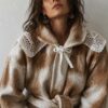 Manteau femme en couverture de laine – Rose & Marie