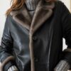 este vintage en cuir marron chocolat – taille 40 – 59 €
