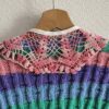 Col romantique en crochet ancien – Rose & Marie