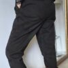 Pantalon cargo femme Zara taille haute noir – Taille 40