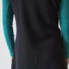 Robe vintage Saint James noire sans manches – Taille 42