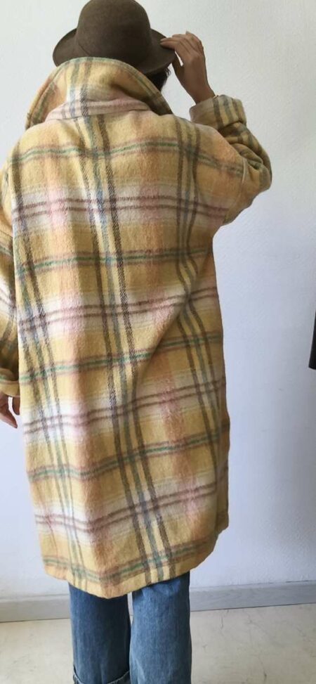 Manteau femme en couverture de laine – Rose & Marie